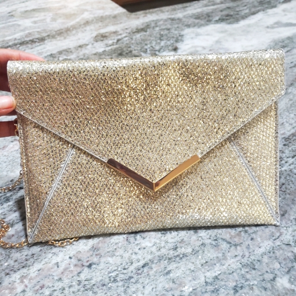 Skinny clutch crossbody